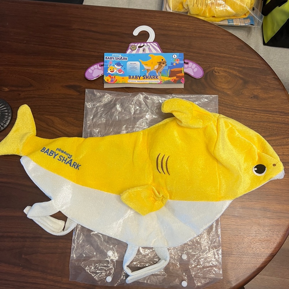 Baby Shark Dog Costume